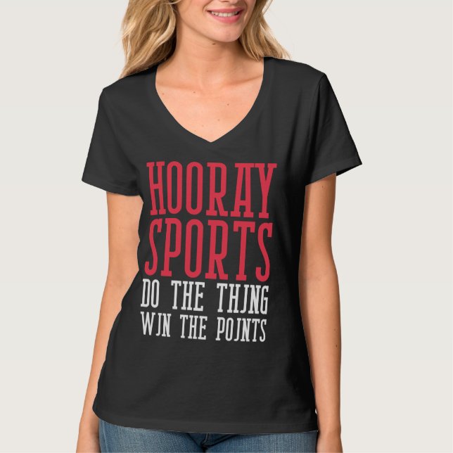 Funny sports shirt (Front)