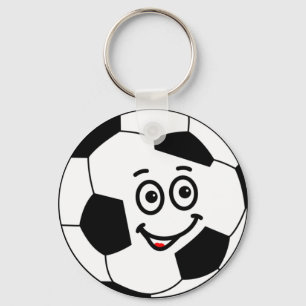 Funny Sports Soccer ball Key Ring