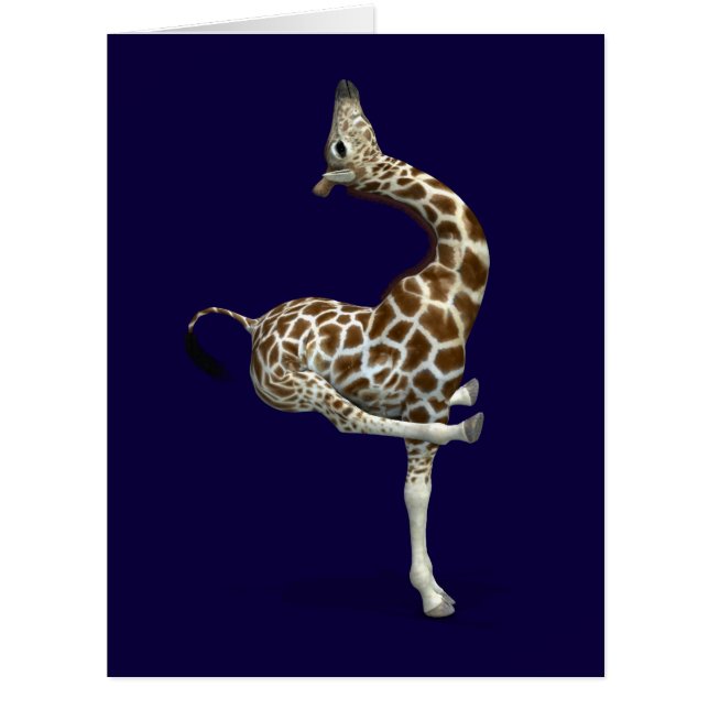Funny Sporty Giraffe (Front)