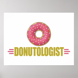 Funny Sprinkle Doughnut Lover Poster