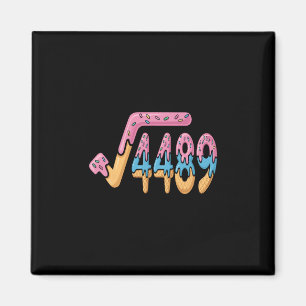 Funny Square Root 4489 Funny 67 Math Ice Cream Mem Magnet