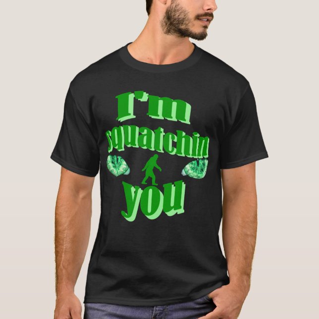Funny squatching T-Shirt (Front)
