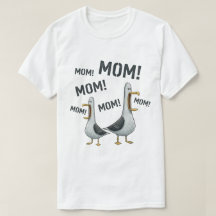 Funny Squawking Seagull Motherhood Humour