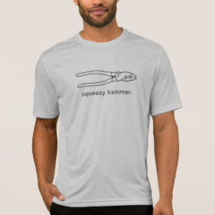 Funny Squeezy Hammer Lineman’s Pliers T-Shirt