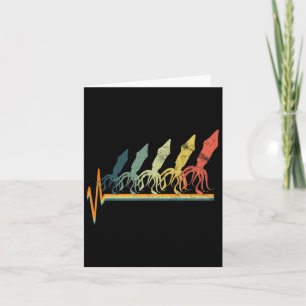 Funny Squid Marine Biology Biologist  Card