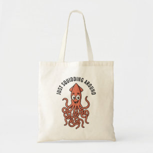 Funny Squid Tote Bag