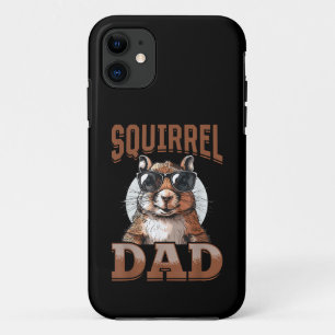 Funny Squirrel Animal Squirrel Dad Case-Mate iPhone Case