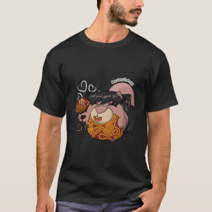 Funny Squirrel - Cute Smiling Squirrel With Qipao T-Shirt