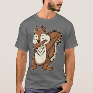 Funny Squirrel Dab Dabbing Squirrel T-Shirt
