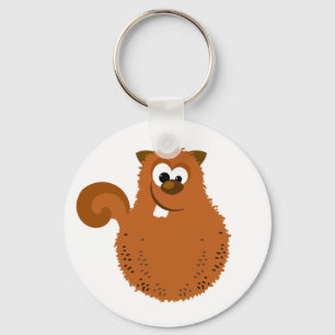 Funny Squirrel Keychain
