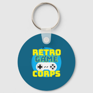 Funny Srt Game Lover Quote Retro Game Corps Basic  Key Ring