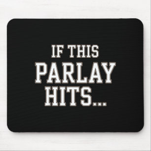 Funny Srts Betting Design For Men Women Srts Gambl Mouse Pad