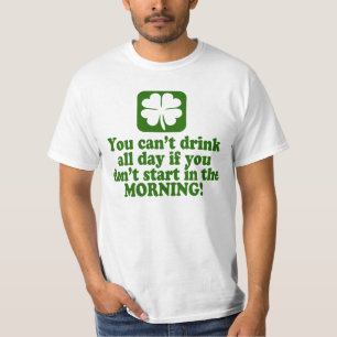 Funny St Paddys Drinking Humour T-Shirt