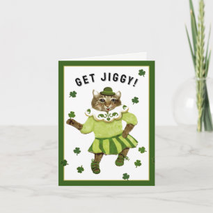 Funny St. Patick's Day Holiday Card