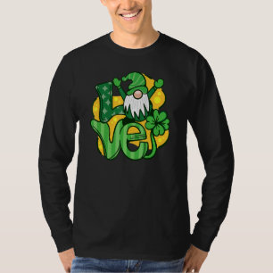 Funny St Patrick S Day 2022 Gnome Love T-Shirt