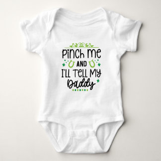 Funny St. Patrick's Day Baby Bodysuit