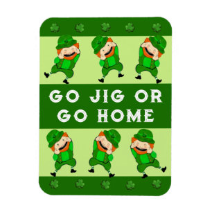 Funny St. Patrick's Day Card Magnet