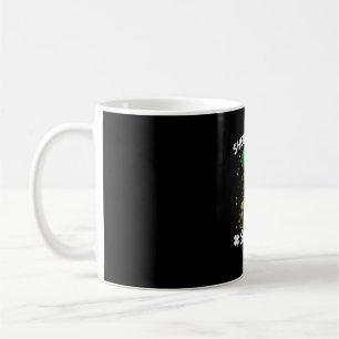 Funny St Patricks Day Dabbing Cat St Paddy Shenani Coffee Mug