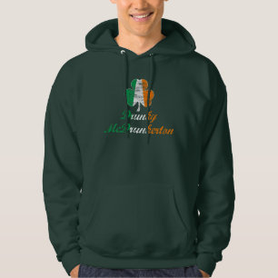 Funny St. Patrick's Day Drunky McDrunkerton Hoodie