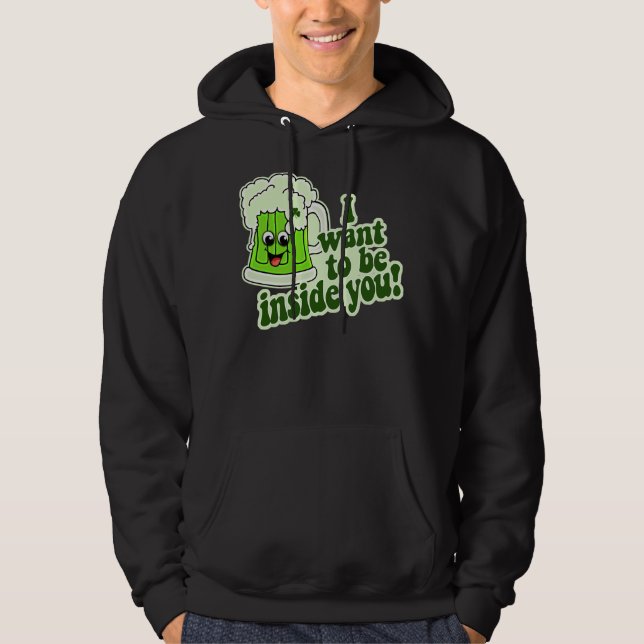 Funny St Patricks Day Irish Hoodie (Front)