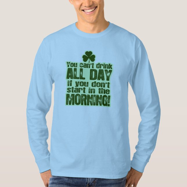 Funny St Patrick's Day Irish T-Shirt (Front)