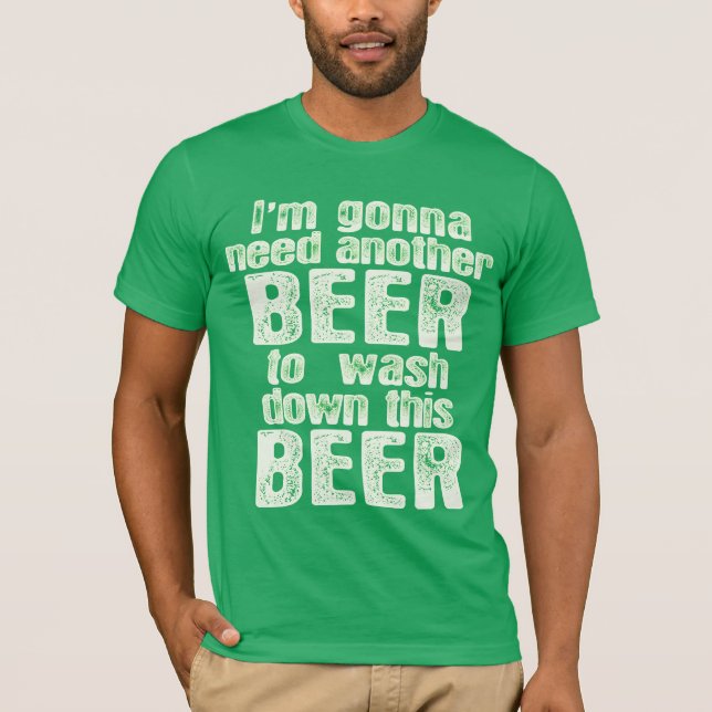 Funny St Patricks Day Irish T-Shirt (Front)