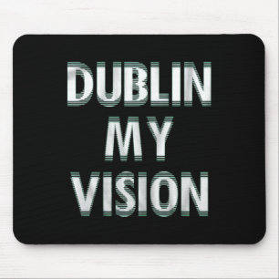 Funny St Patricks Day Shirt Women Mouse Pad