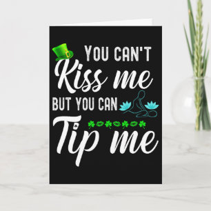 Funny St Patricks Day Tee Mage Therapist Men Women Card