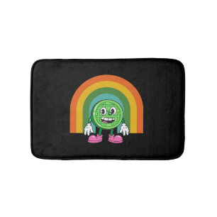 Funny St Patricks Day Waffle Funny Waffle Bath Mat