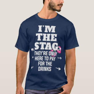 Funny Stag Do Outfit For Groom & Matching Mens Sta T-Shirt