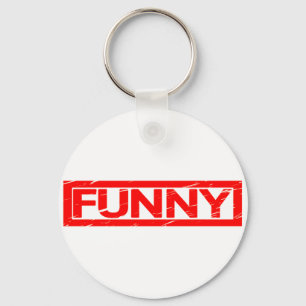 Funny Stamp Key Ring