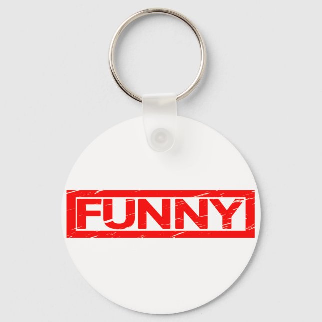 Funny Stamp Key Ring (Front)