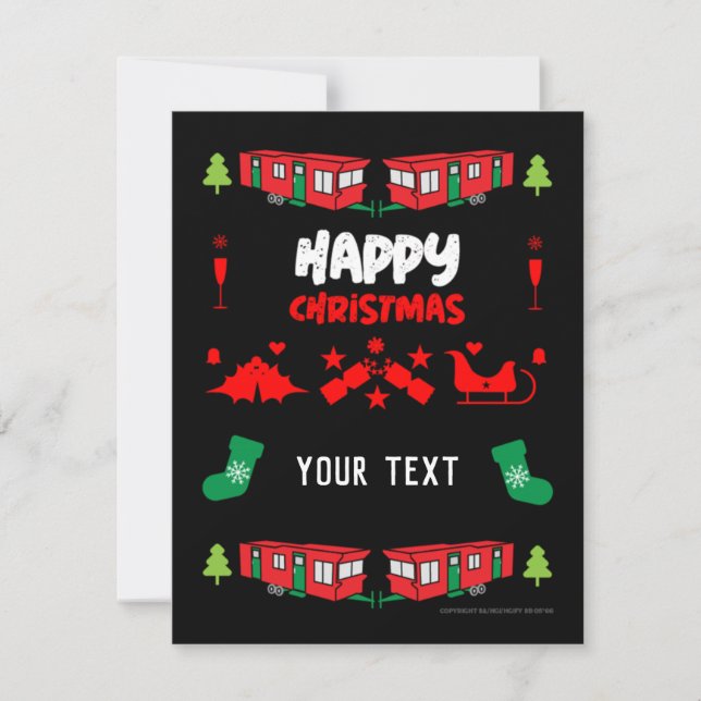 Funny Static Caravan Mobile Home Gifts     Sweatsh (Front)
