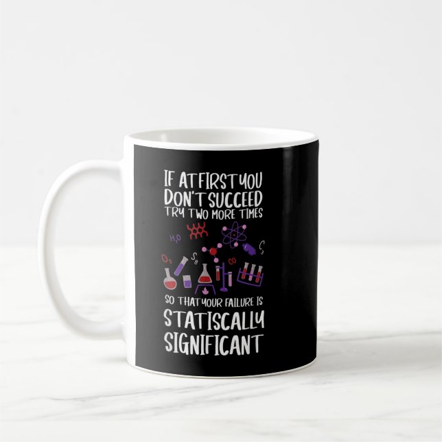 Funny Statistically Significant  Science  Coffee Mug (Left)