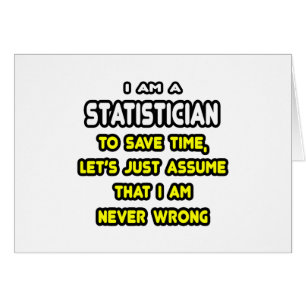 Funny Statistician T-Shirts and Gifts