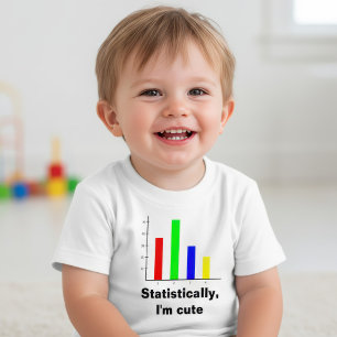 Funny Statistics Baby T-Shirt