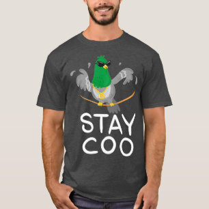Funny Stay Coo Bird Cute Pigeon Racing Swag Men T-Shirt