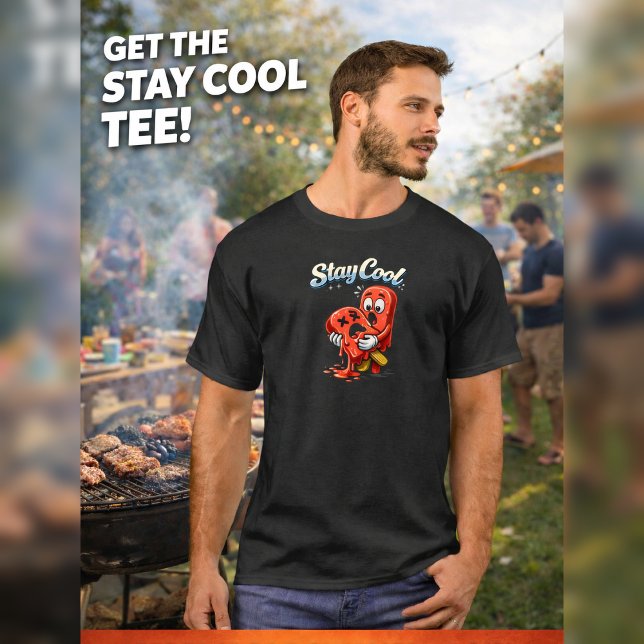 Funny Stay Cool Summer T-Shirt (Creator Uploaded)