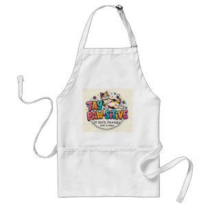 Funny Stay Paw-sitive Cat Lover Gift Standard Apron