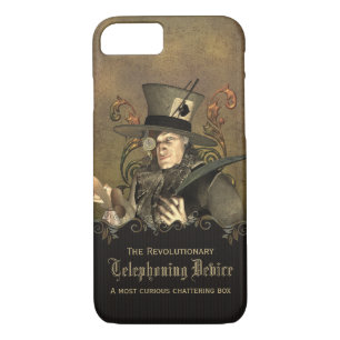 Funny Steampunk Mad Hatter Case-Mate iPhone Case