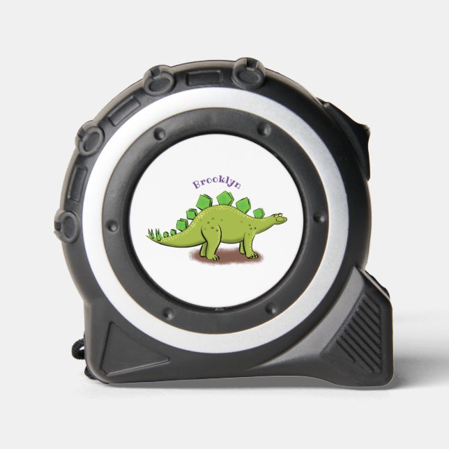 Funny stegosaurus dinosaur cartoon 1 (Front)