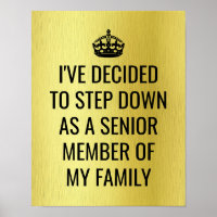 Funny Step Down as Senior Member of Family Royal