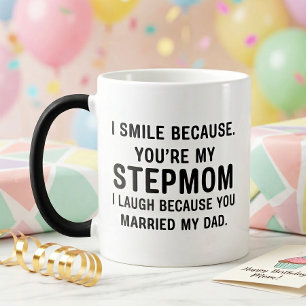 Funny Stepmom Coffee Mug Bonus Mum Birthday Gift