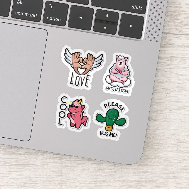 Funny sticker set (Detail)