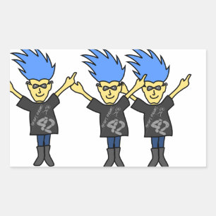 Funny stickers dont panic