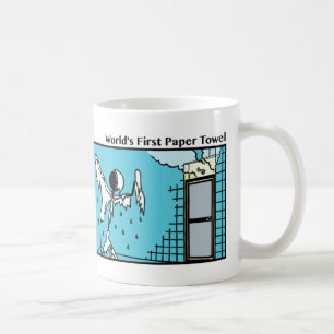 Funny Stickman World's First Paper Towel Mug