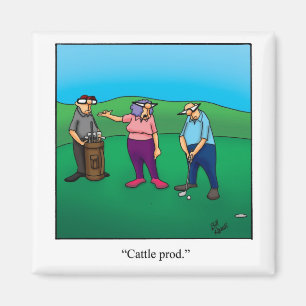 Funny Stocking Stuffer Golf Humour Magnet