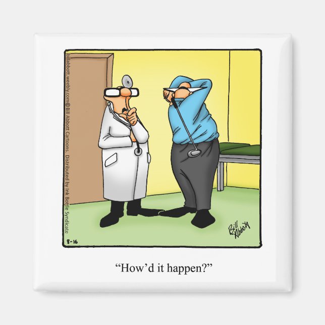 Funny Stocking Stuffer Marriage Humour Magnet (Front)