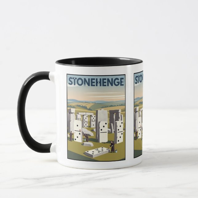 Funny Stonehenge Coffee Mug (Left)