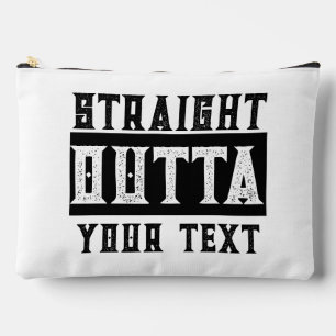 Funny 'Straight Outta Your Text' Accessory Pouch